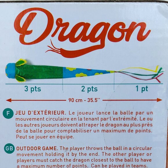 New Sealed Djeco  Outdoor Game Dragon Throwing Ball for 5 Years + - Picture 11 of 13